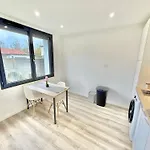T2 Confort - Clim - Parking - Jardin Apartament *