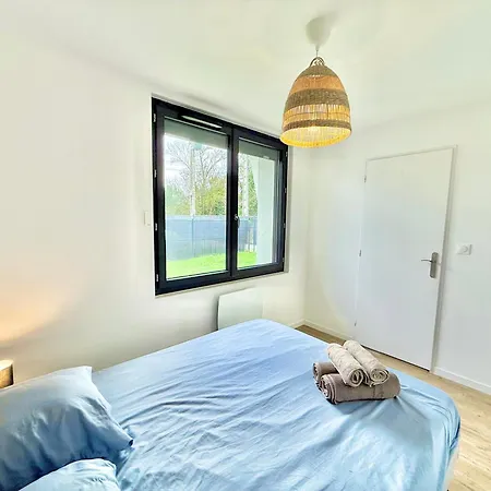 T2 Confort - Clim - Parking - Jardin Apartment