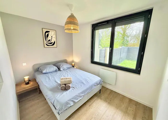 T2 Confort - Clim - Parking - Jardin Appartement