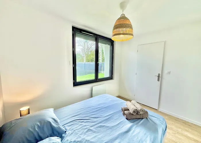 T2 Confort - Clim - Parking - Jardin Appartement