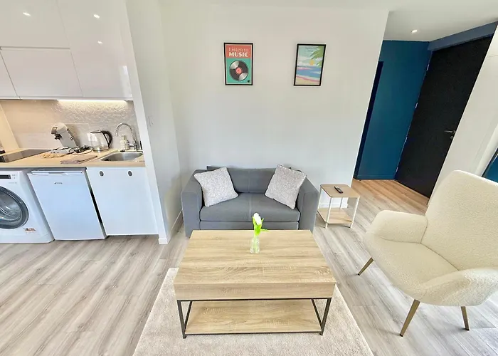 Appartement T2 Confort - Clim - Parking - Jardin *